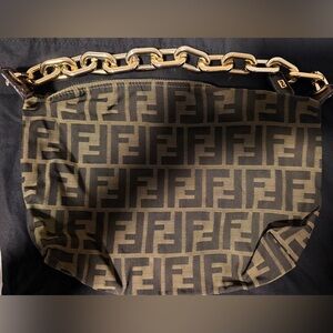 Fendi Black cosmetic Bag